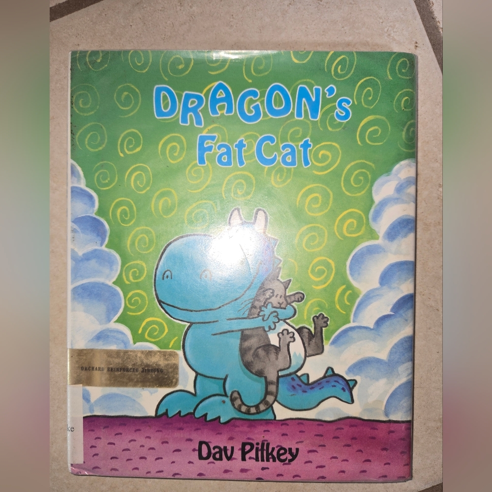Dragon's Faf Cat Bu Dav Pilkey Children's Book